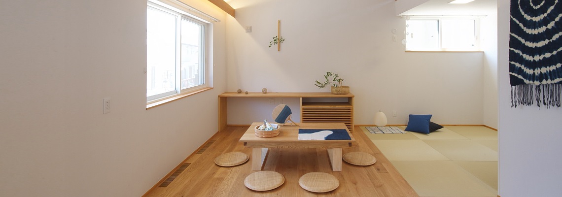 自然素材のローコスト住宅