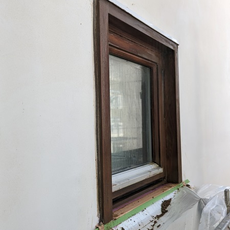 木製窓シミ抜き