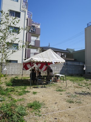 神戸市垂水区K様の地鎮祭