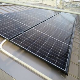 太陽光発電パネルの施工