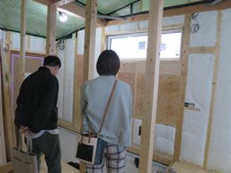 構造・断熱見学会開催
