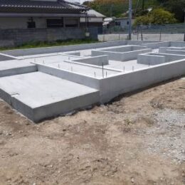 基礎工事完了