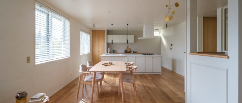 芦屋の注文住宅,海外インテリアの2Fリビング