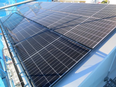 太陽光発電パネル設置
