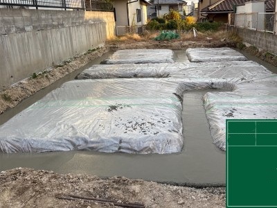 捨てコンクリート・防湿シート