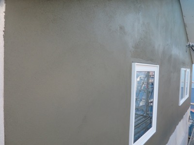 モルタル上塗り