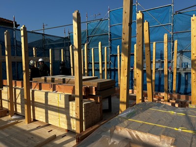 神戸市西区の上棟1