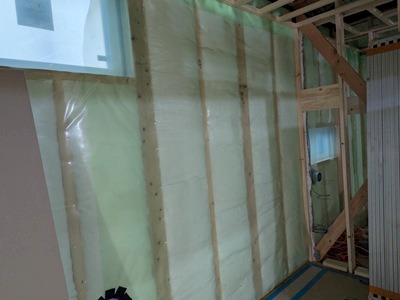 壁気密シート別貼り