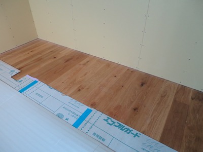 オーク3層フローリング