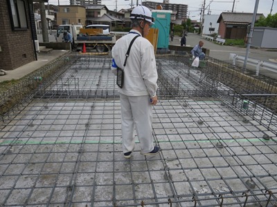 基礎配筋検査