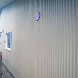 外壁ガルバリウム鋼板貼り