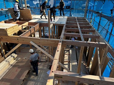 高砂市で上棟2